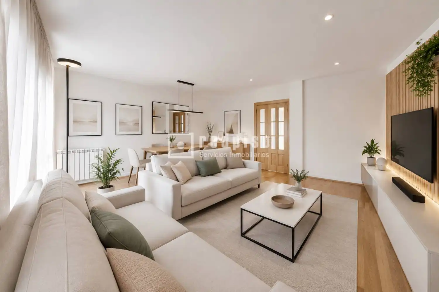 Living room of Houses for sale in Las Rozas de Madrid  with Private garden, Terrace and Storage room
