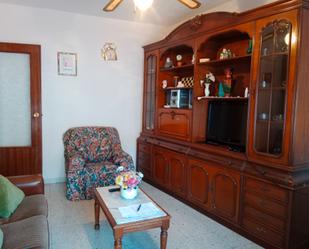 Living room of Apartment for sale in Pasarón de la Vera  with Furnished, TV and Balcony