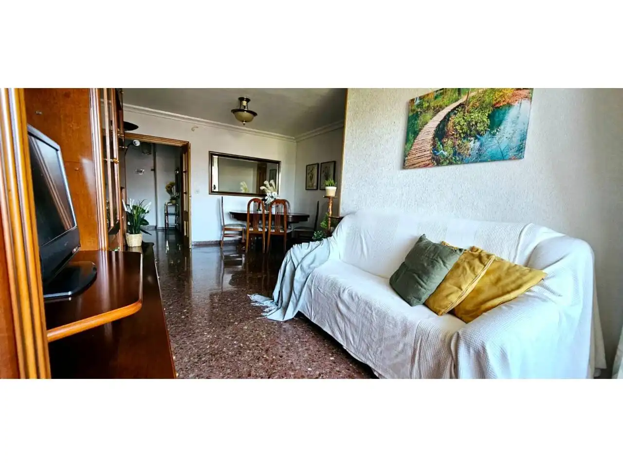 Living room of Flat for sale in Casco Urbano