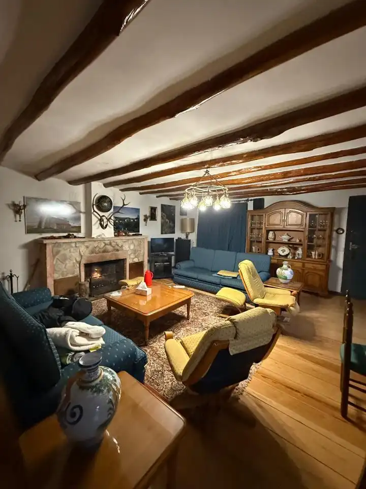 Sala de estar de Casa o chalet en venta en Castillejo de Mesleón con Calefacción, Jardín privado y Terraza
