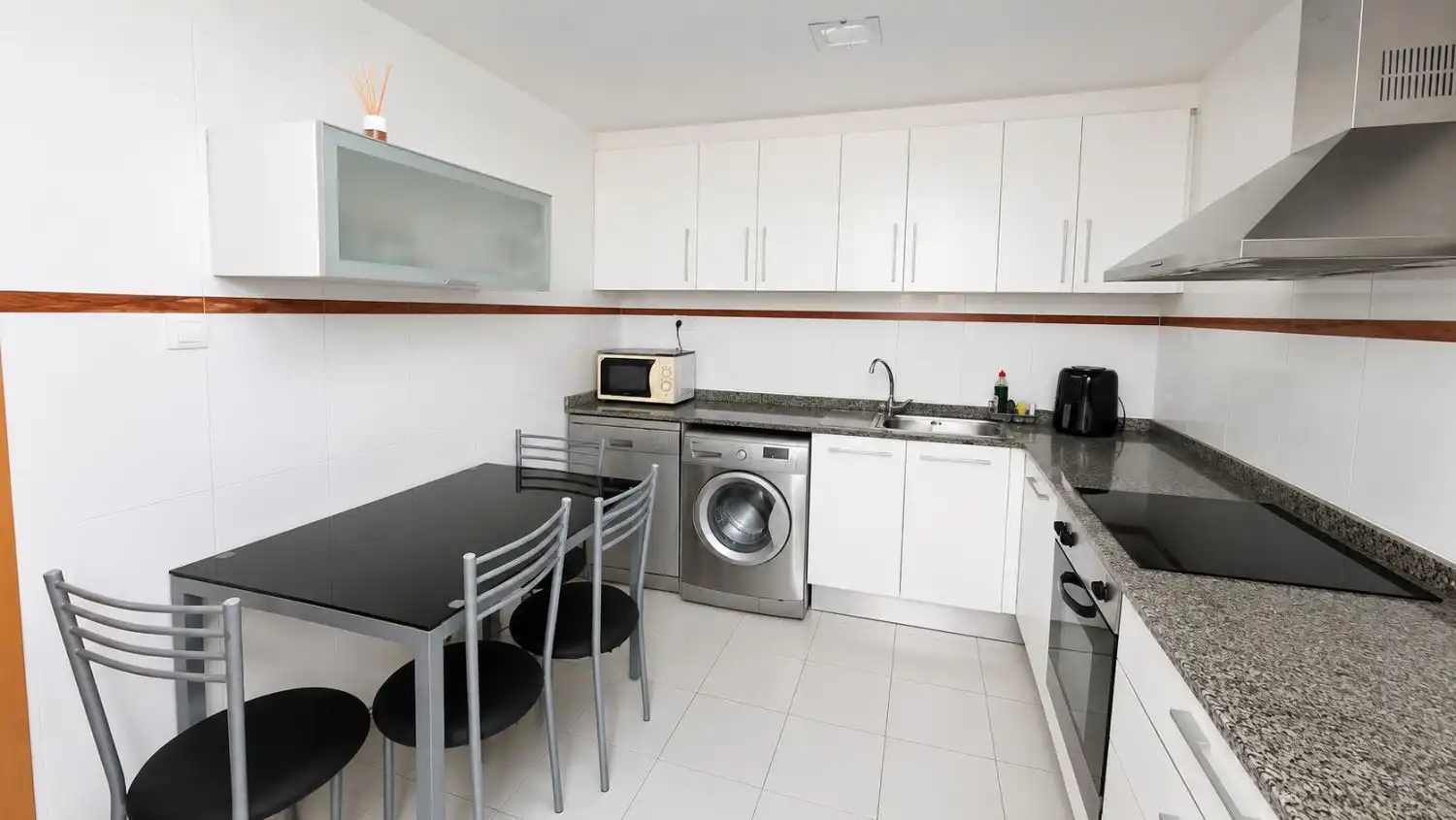 Cocina de Ático de alquiler en Oeste