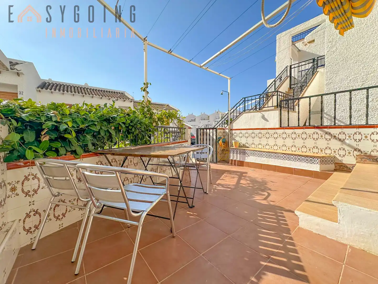 Terrassa de Casa adosada en venda en Santa Pola amb Aire condicionat, Jardí privat i Terrassa