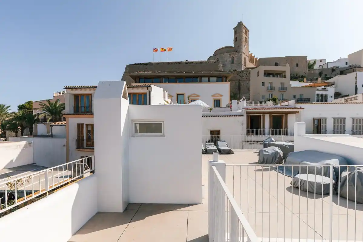 Exterior view of Duplexes for sale in Eivissa  with Heating
