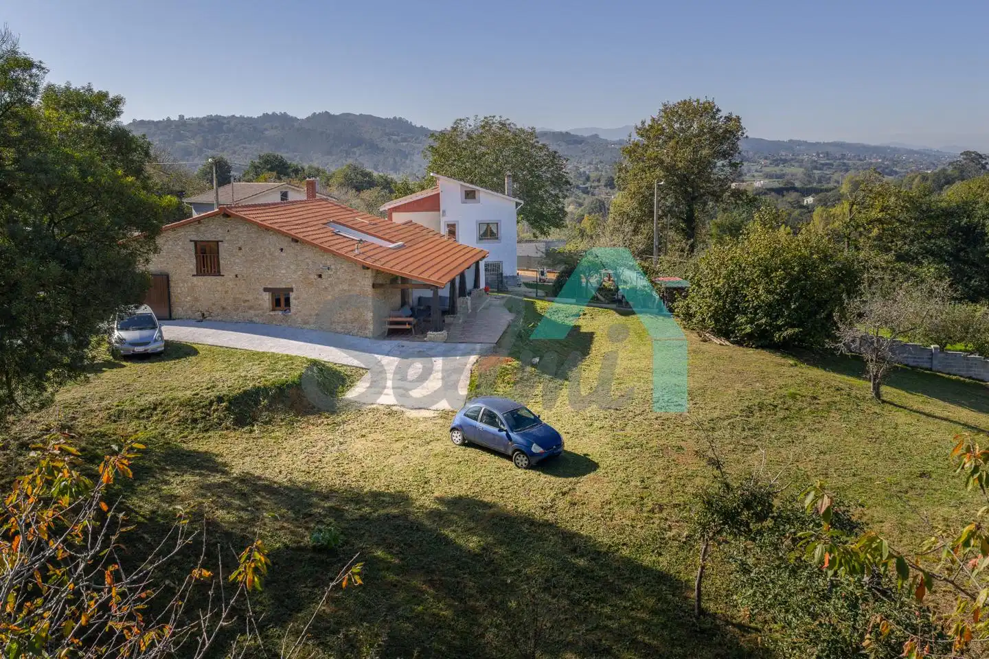 Exterior view of Houses for sale in Siero  with Heating, Private garden and Terrace
