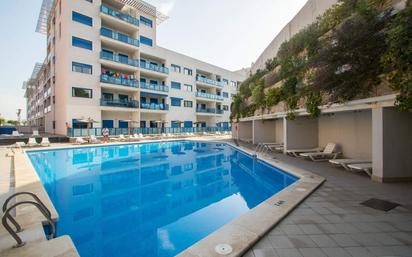 Swimming pool of Flat for sale in Alicante / Alacant  with Air Conditioner, Private garden and Terrace