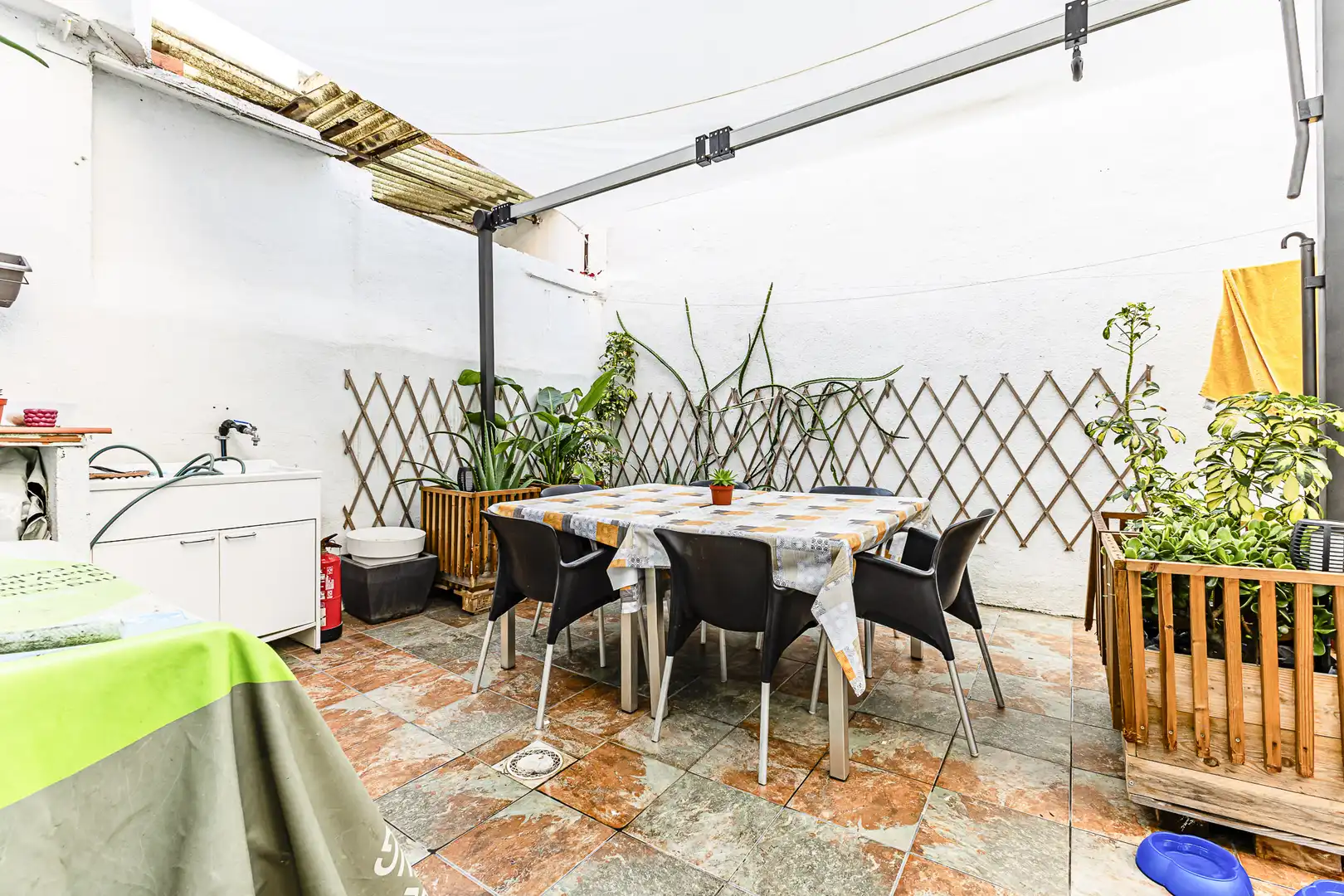 Terraza de Casa adosada en venta en Sant Andreu
