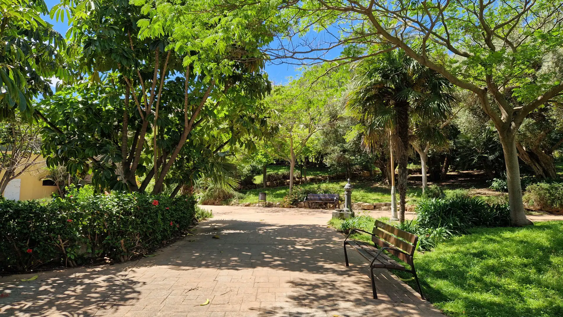 Garten von Wohnungen zum Verkauf in Estepona mit Terrasse und Abstellraum