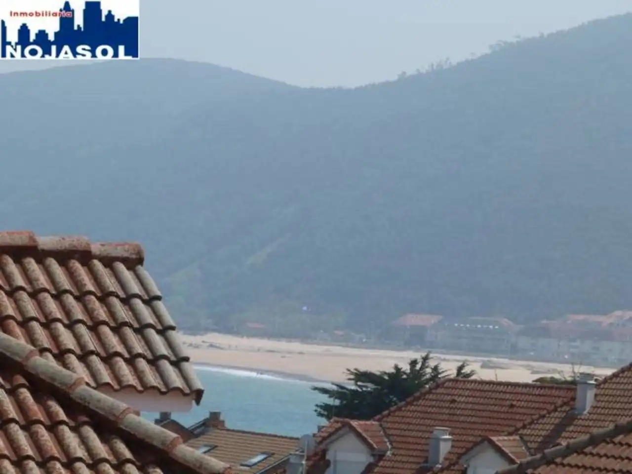 Außenansicht von Dachboden zur Miete in Noja mit Heizung, Terrasse und Möbliert
