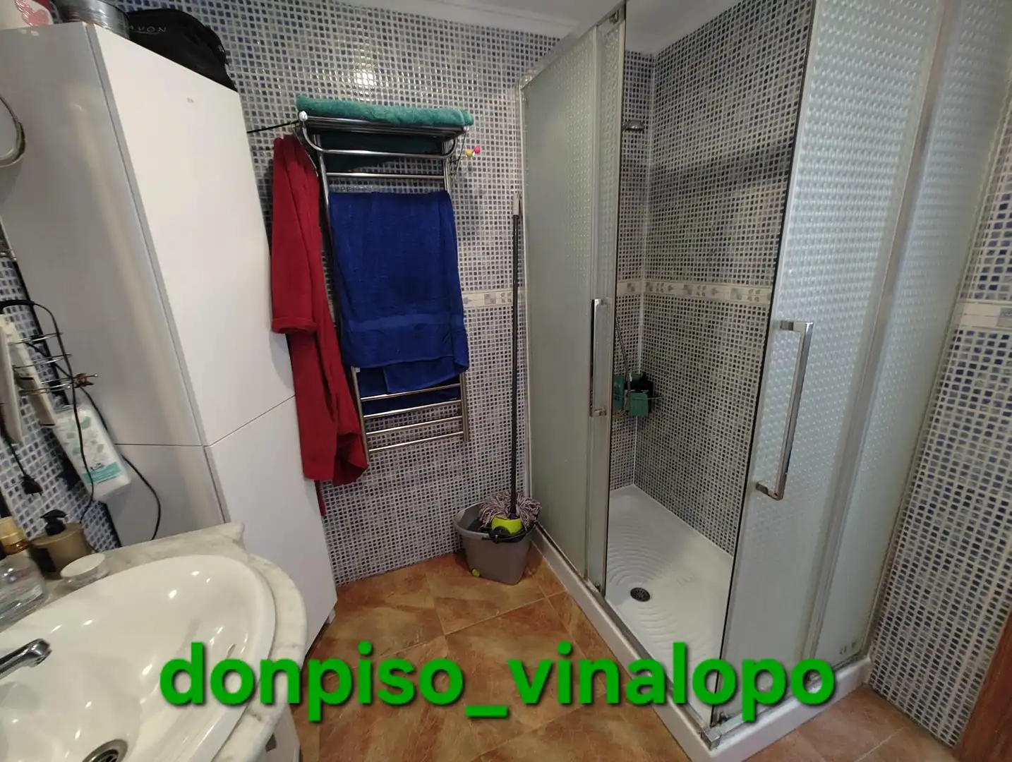 Baño de Apartamento en venta en Petrer con Aire acondicionado, Calefacción y Balcón