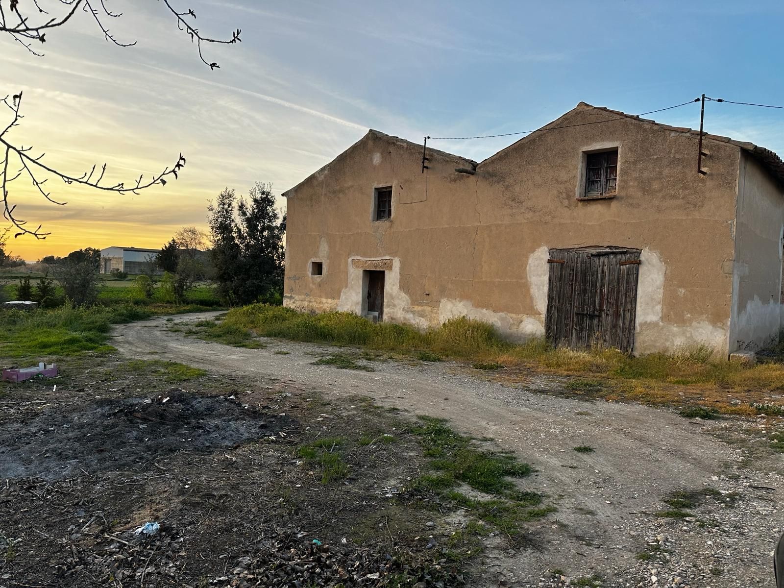 Exterior view of Country house for sale in Bellvís  with Private garden