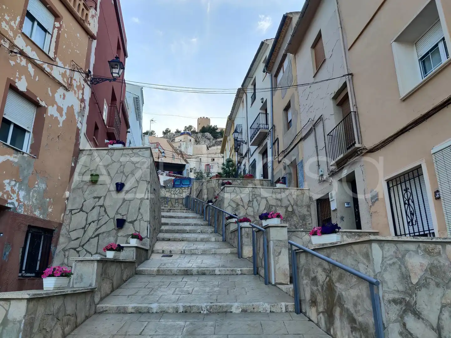 Vista exterior de Piso en venta en Castalla, Alicante