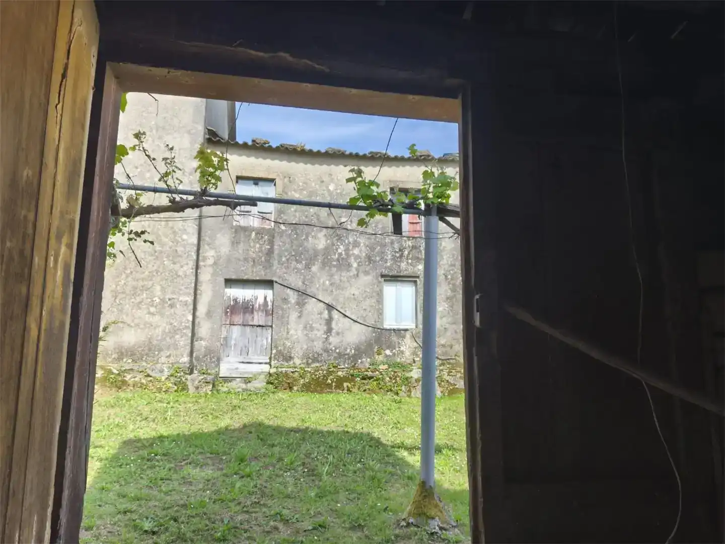 Vista exterior de Piso en venta en Miño