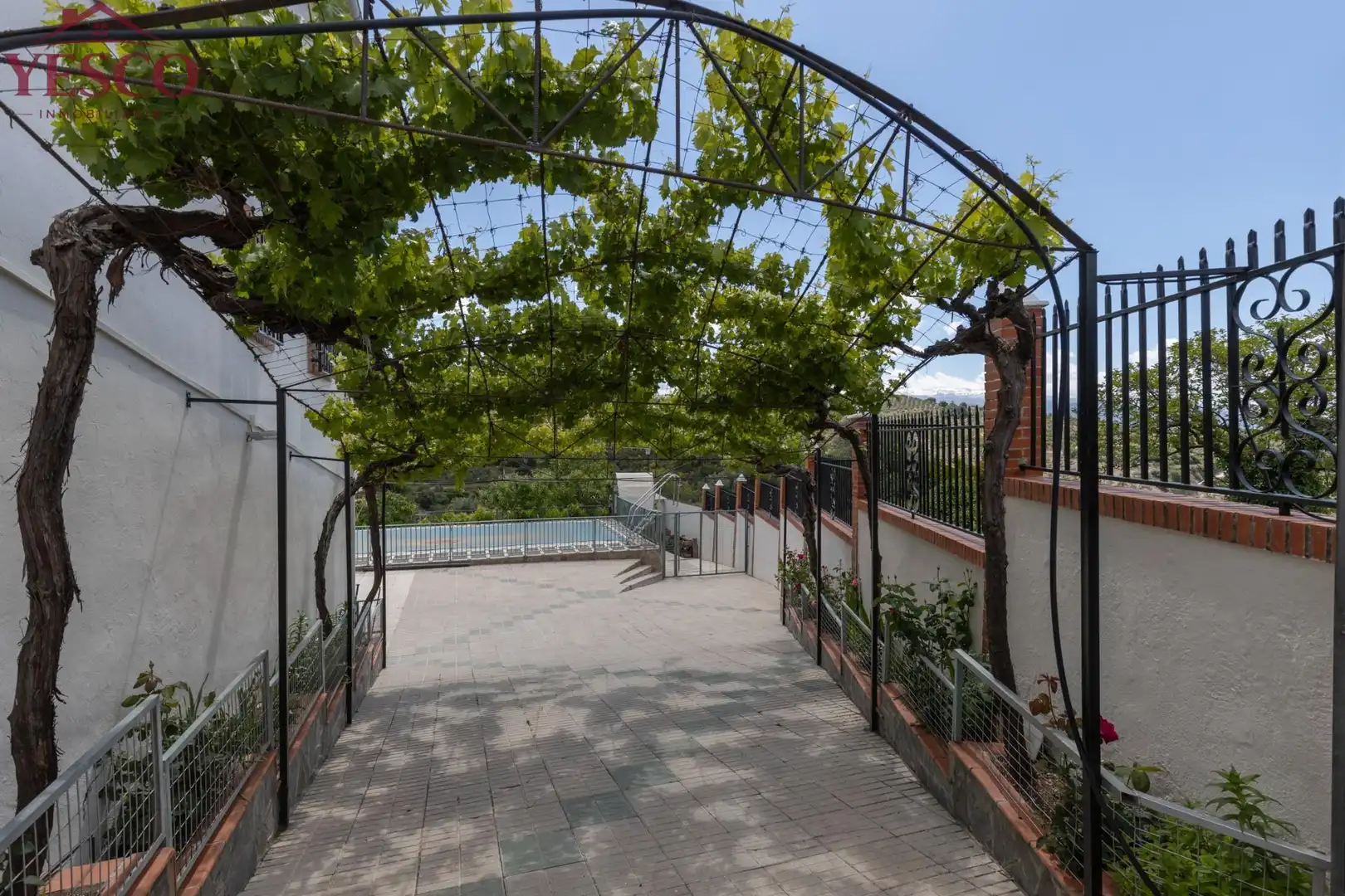 Terraza de Casa adosada en venta en Víznar con Jardín privado, Terraza y Piscina