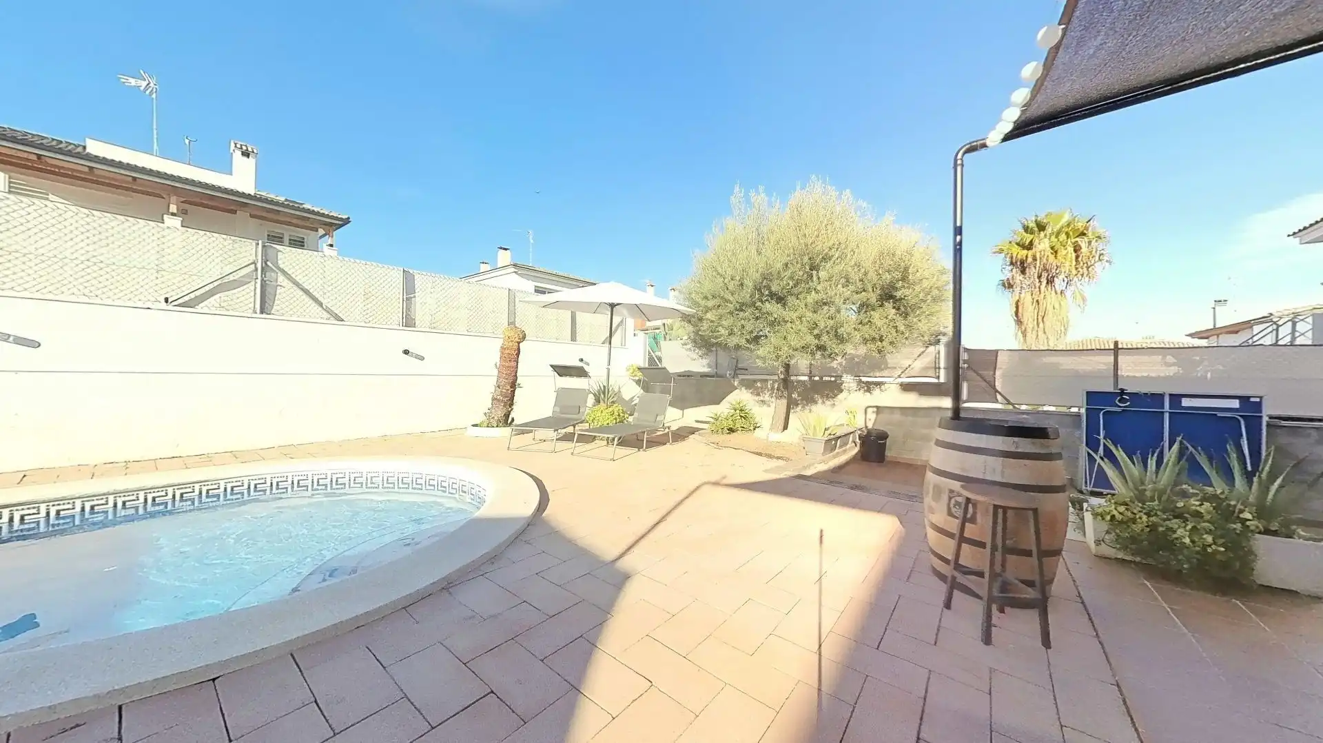 Garden of Houses for sale in Calafell  with Air Conditioner, Heating and Private garden