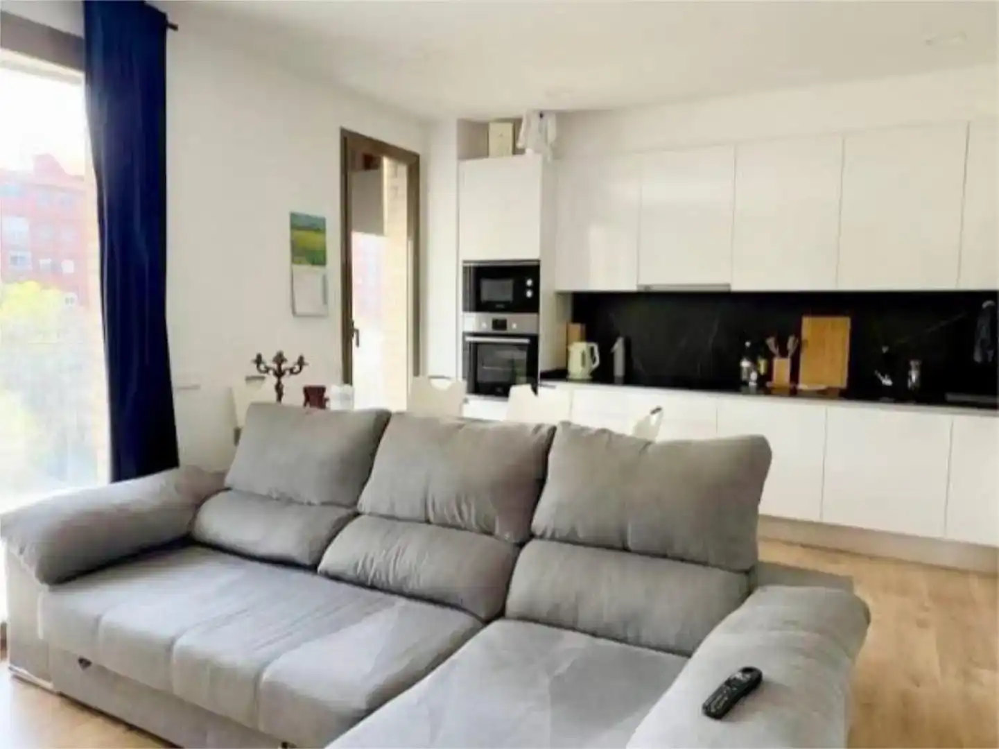 Wohnzimmer von Wohnungen zur Miete in  Barcelona Capital mit Klimaanlage und Schwimmbad