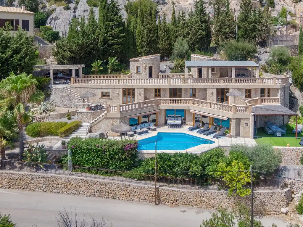 Vista exterior de Casa o chalet en venta en Pollença con Aire acondicionado, Calefacción y Jardín privado