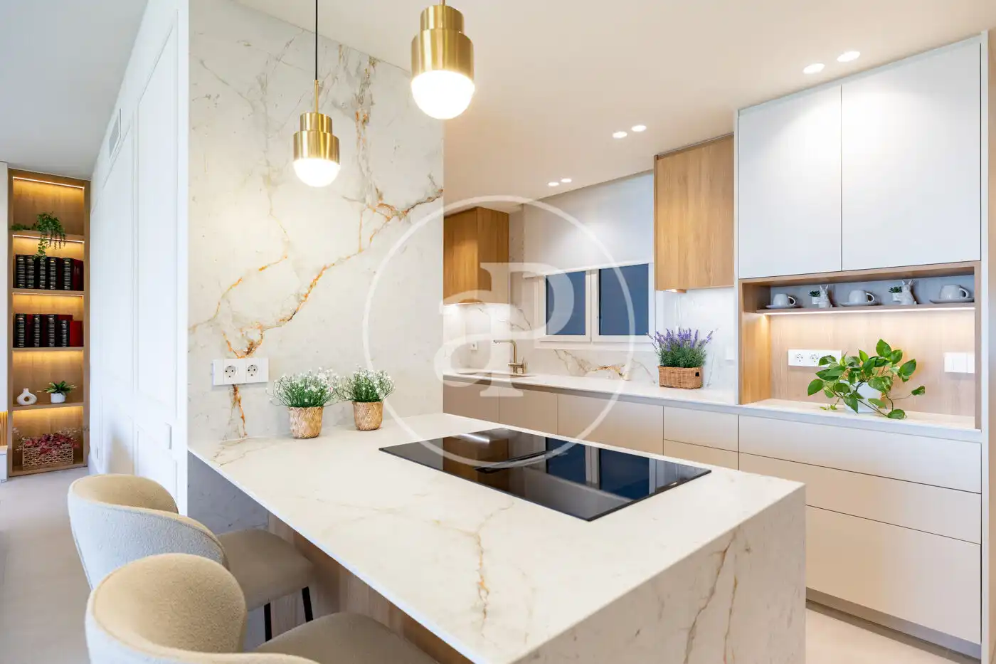 Kitchen of Flat for sale in Barcelona  with Air Conditioner, Heating and Furnished
