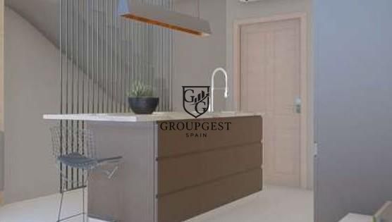 Cuina de Casa o xalet en venda en Manilva amb Aire condicionat, Jardí privat i Terrassa