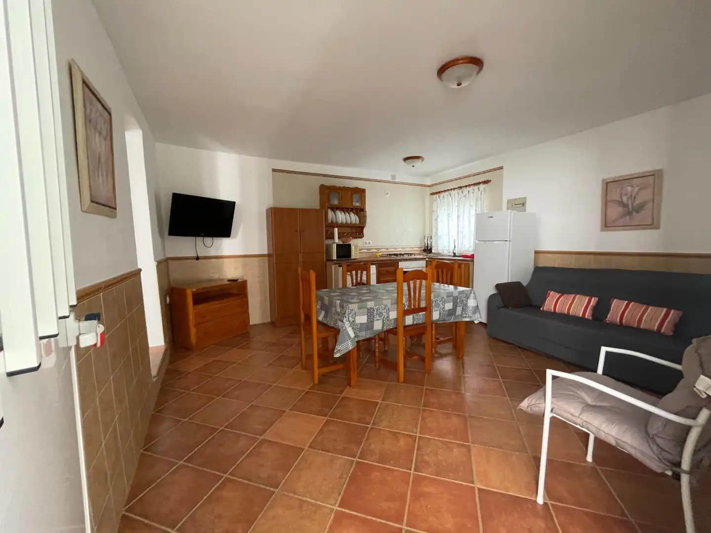 Sala d'estar de Finca rústica en venda en Tarifa amb Aire condicionat, Calefacció i Jardí privat