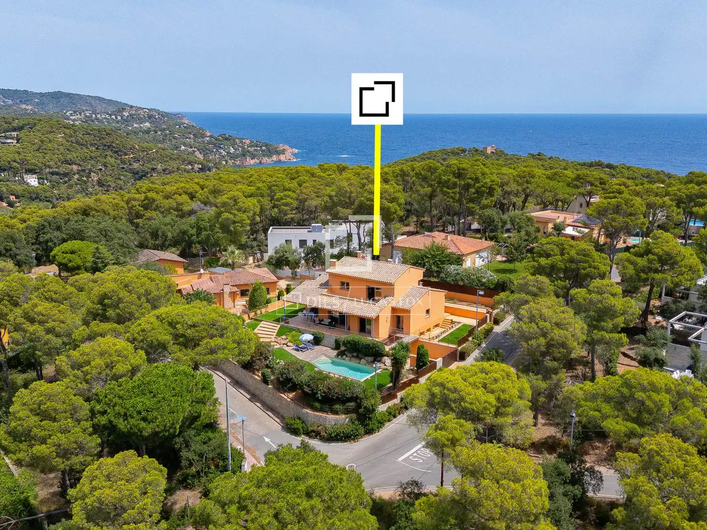 Vista exterior de Casa o xalet en venda en Palafrugell amb Aire condicionat, Calefacció i Jardí privat