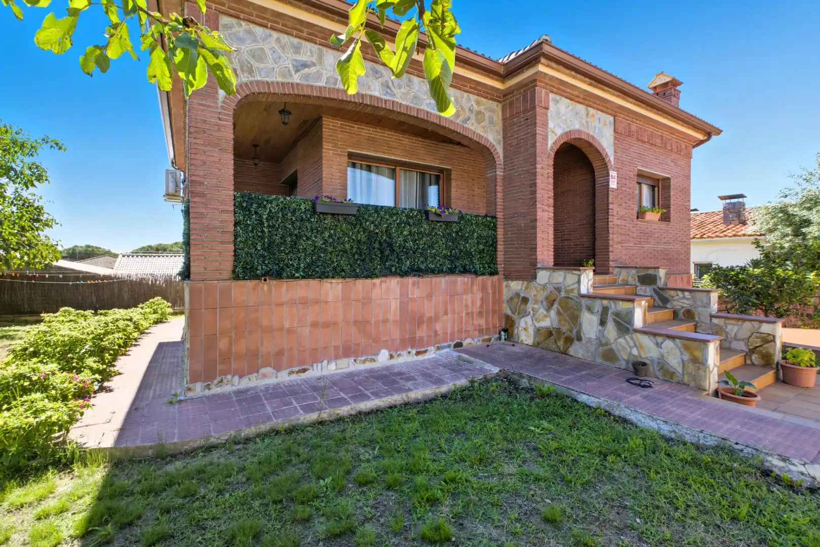 Jardín de Casa o chalet en venta en Cànoves I Samalús con Aire acondicionado, Calefacción y Jardín privado