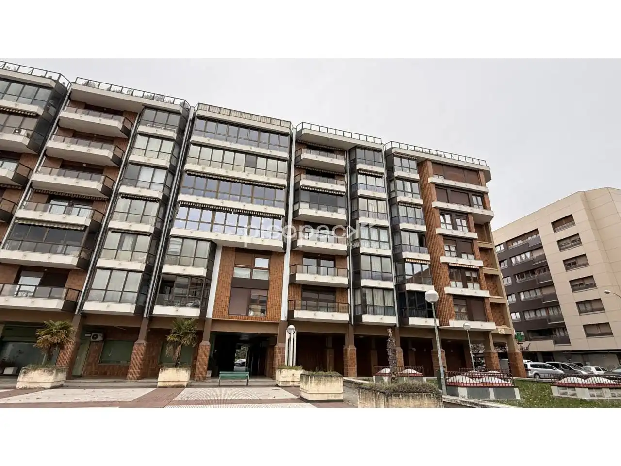 Exterior view of Flat for sale in  Pamplona / Iruña  with Heating, Terrace and Storage room