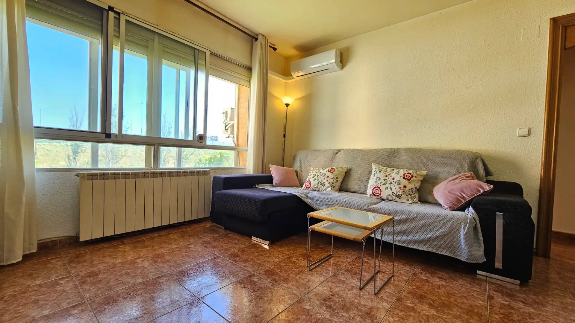 Sala de estar de Piso en venta en Zaragoza con Aire acondicionado, Calefacción y Terraza