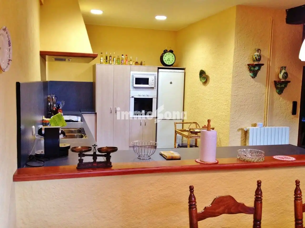 Cocina de Finca rústica en venta en Orís con Calefacción y Terraza