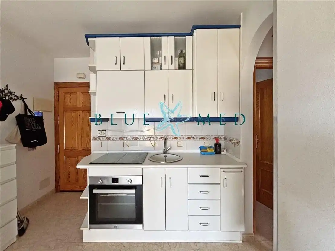 Kitchen of Apartments for sale in Mazarrón  with Terrace and Furnished