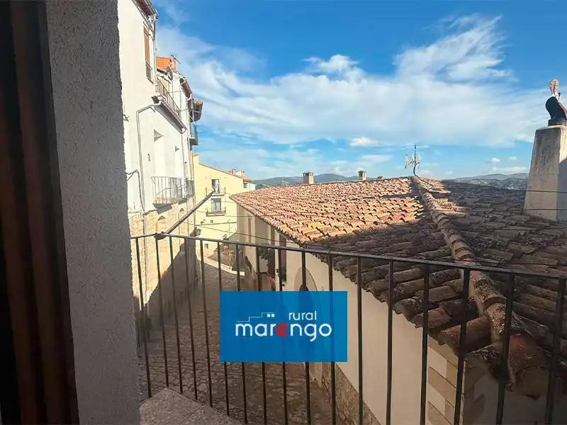 Exterior view of Flat for sale in Morella  with Furnished and Balcony
