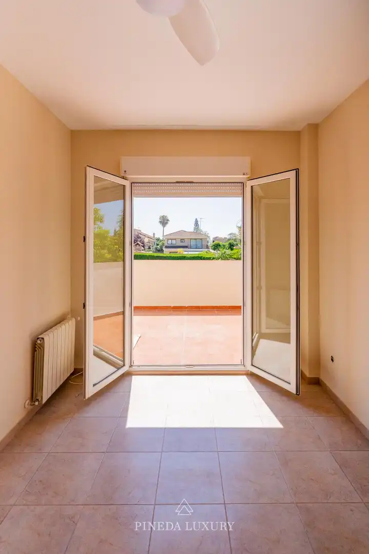Terraza de Casa o chalet de alquiler en Puçol con Calefacción, Jardín privado y Terraza