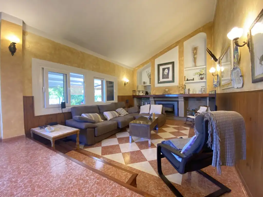 Living room of Houses for sale in Borriol, Castellón