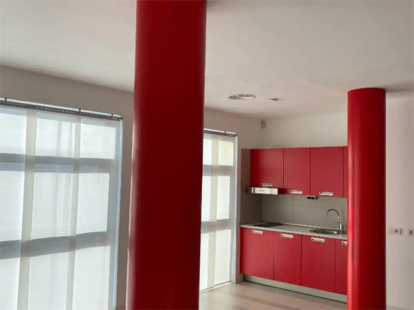 Cuina de Loft en venda en Madrid amb Aire condicionat, Jardí privat i Piscina