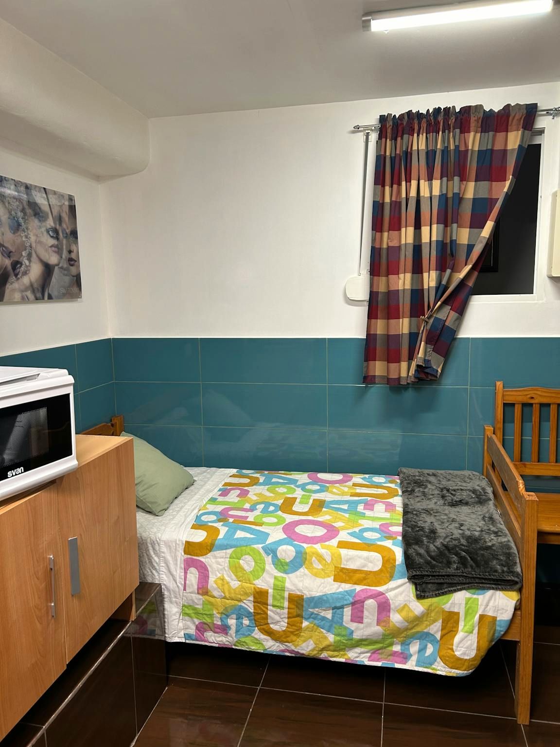 Bedroom of Flat to rent in  Barcelona Capital  with Air Conditioner, Heating and Washing machine