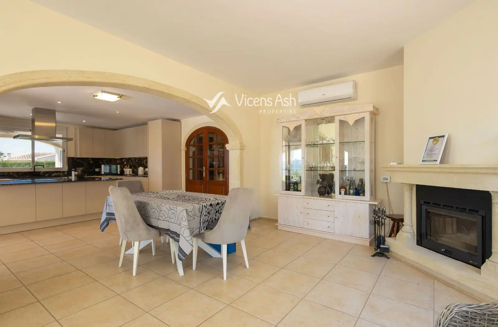 Dining room of Houses for sale in Jávea / Xàbia  with Air Conditioner, Heating and Terrace