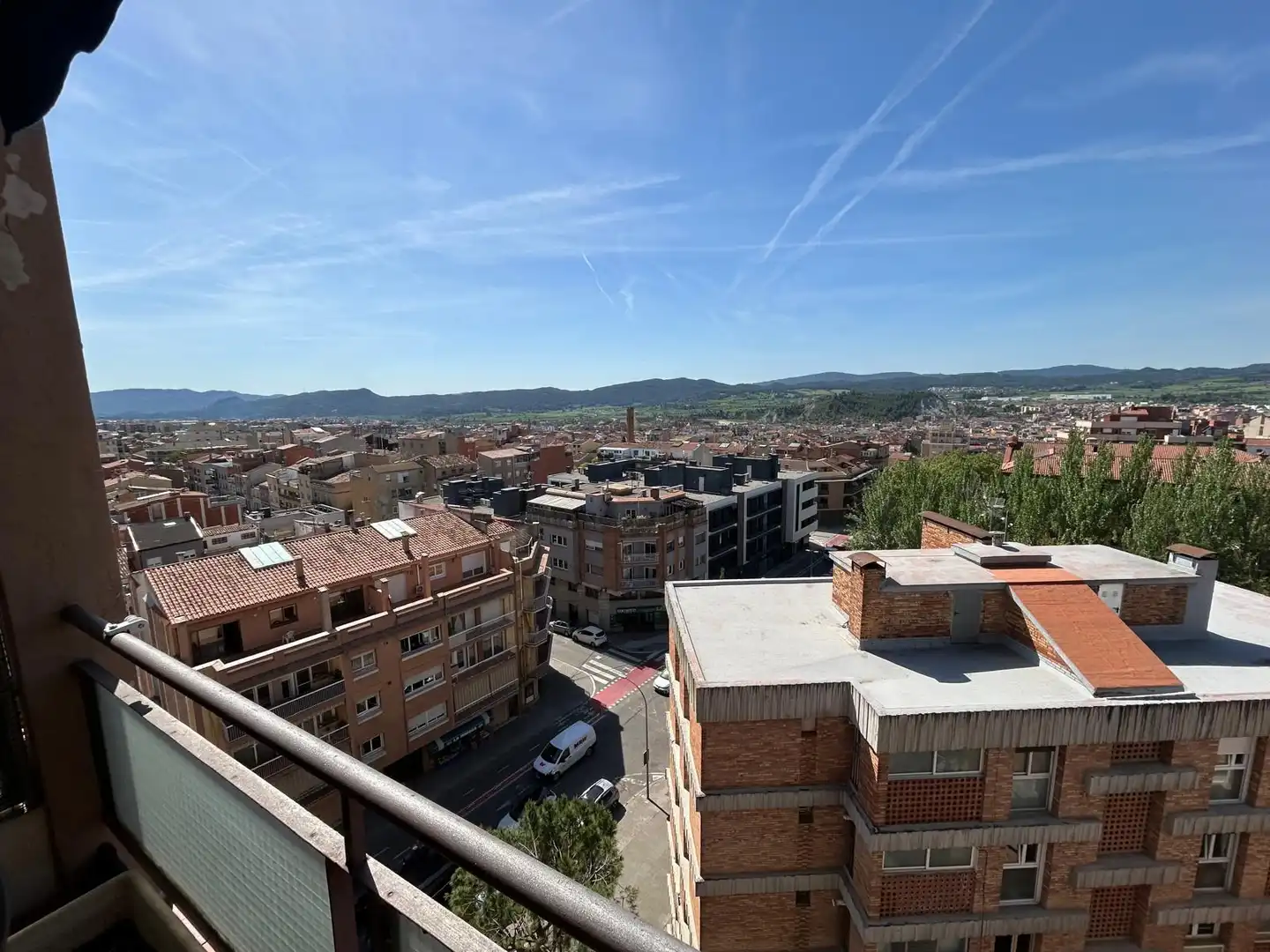 Vista exterior de Piso en venta en Igualada con Aire acondicionado, Calefacción y Terraza