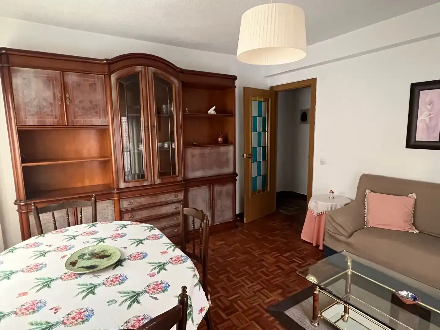 Esszimmer von Wohnung zur Miete in Salamanca Capital mit Balkon
