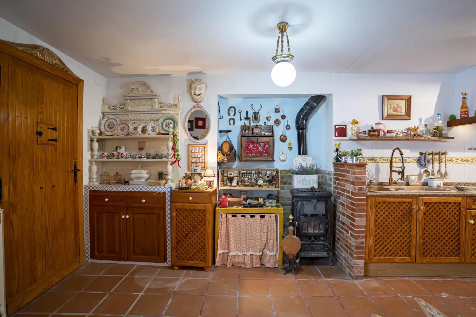 Cuina de Casa o xalet en venda en Chulilla amb Terrassa