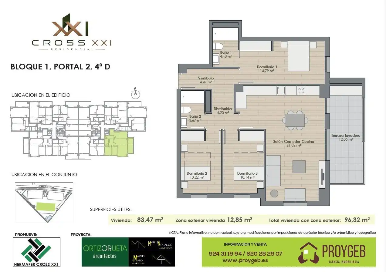 Flat for sale in Oeste