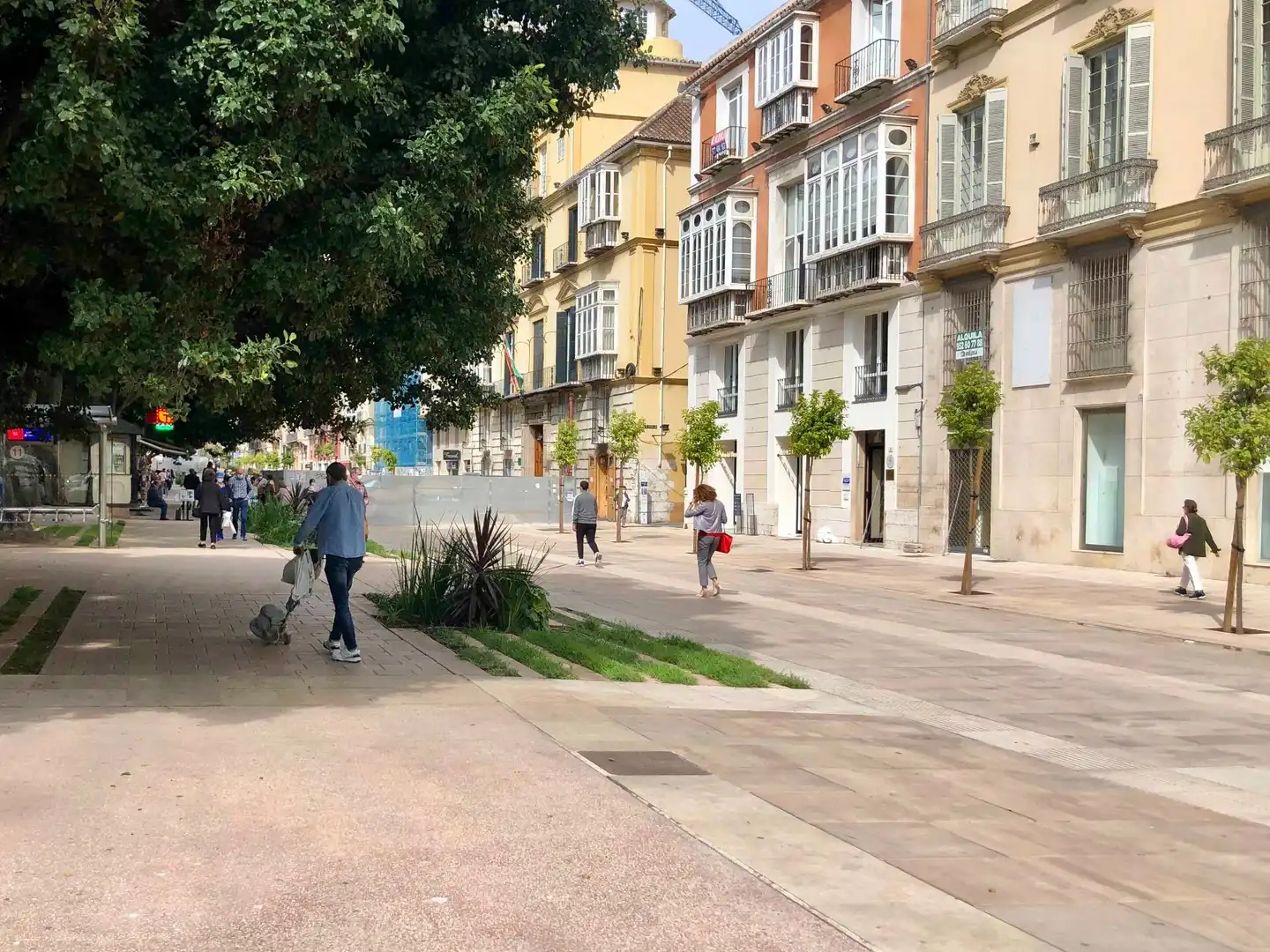 Außenansicht von Geschaftsraum zur Miete in Málaga mit Klimaanlage