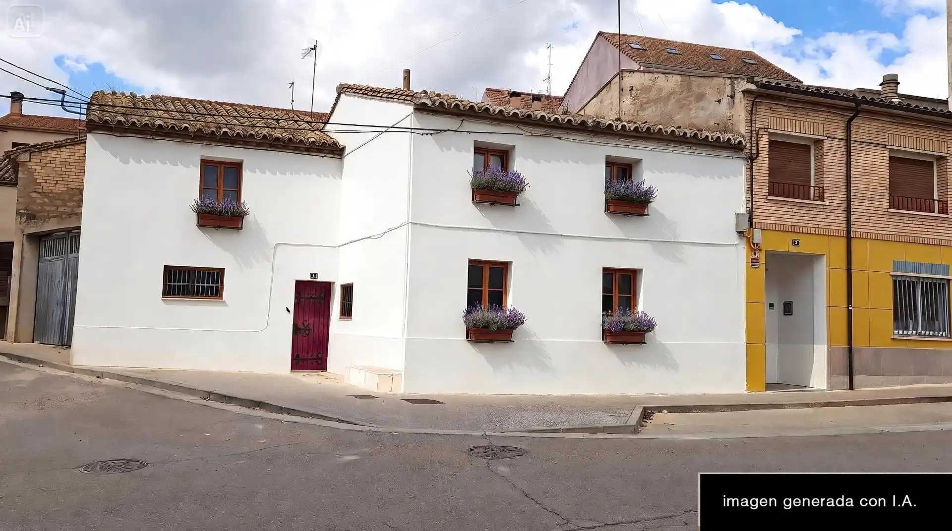 Vista exterior de Casa o chalet en venta en Villanueva de Gállego