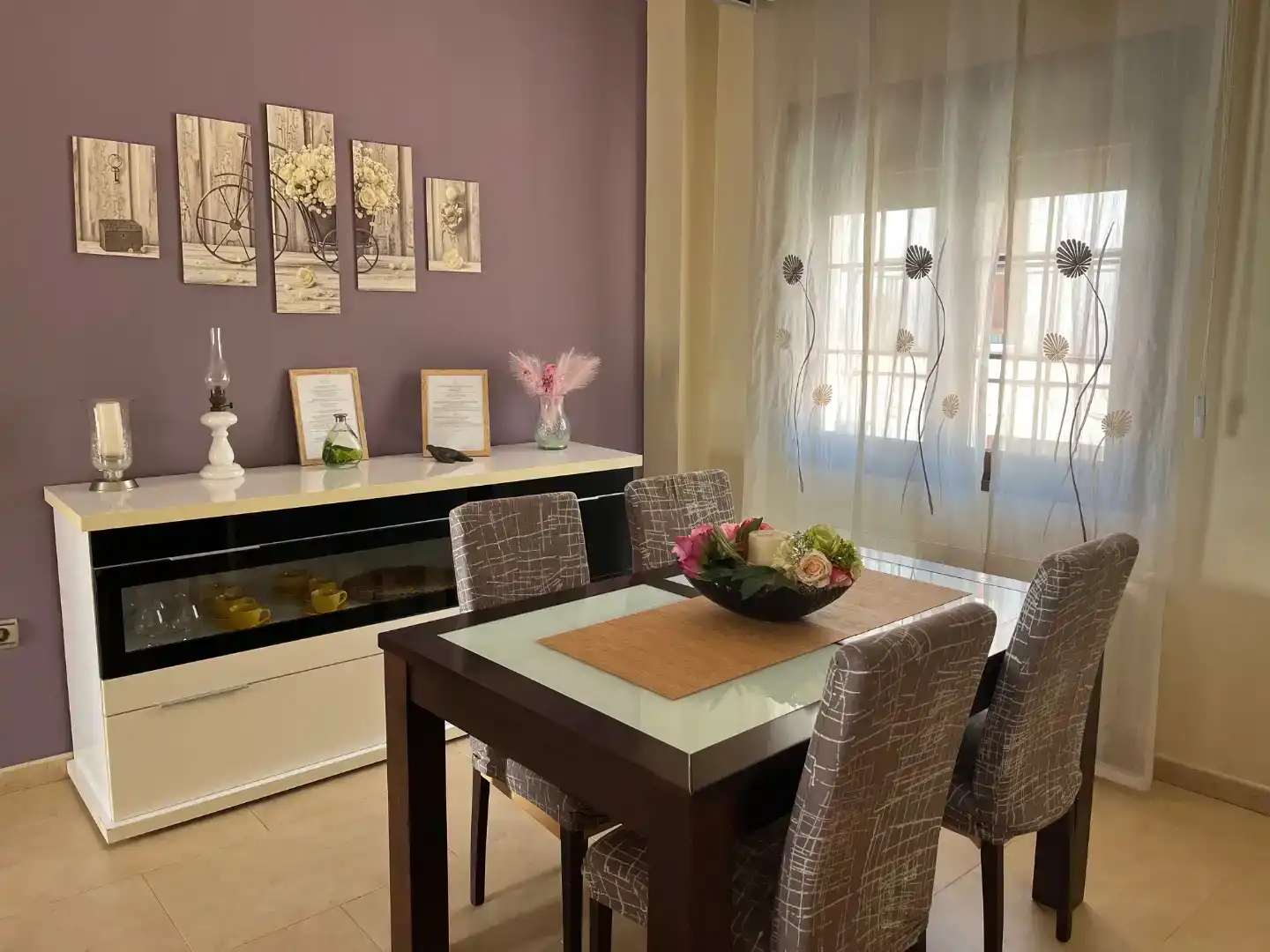 Esszimmer von Haus oder Chalet zur Miete in Casabermeja, Málaga