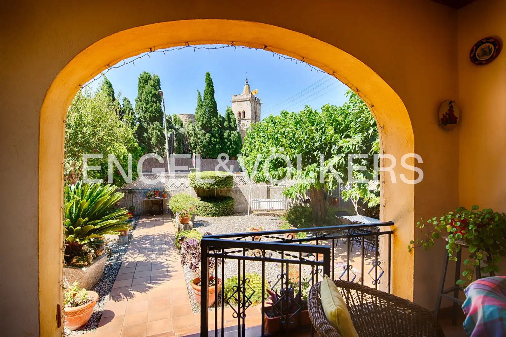 Terrace of Detached homes for sale in Fortià  with Air Conditioner, Terrace and Swimming Pool