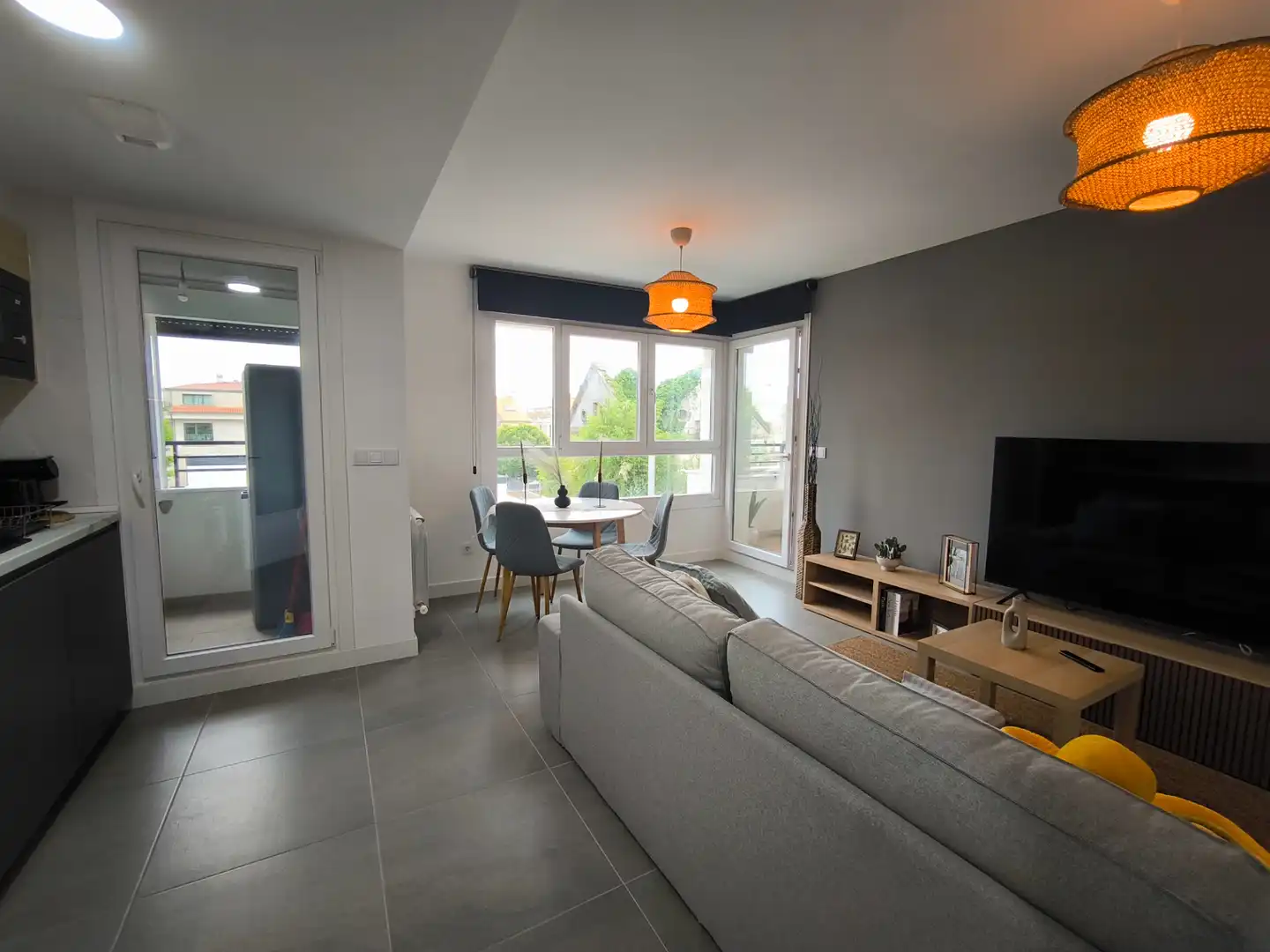 Sala de estar de Piso en venta en Vilagarcía de Arousa con Calefacción, Terraza y Trastero