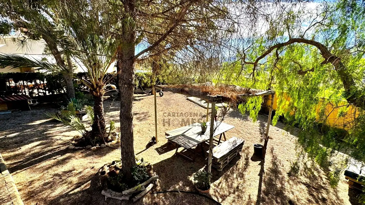 Jardín de Casa o chalet en venta en Cartagena con Aire acondicionado, Calefacción y Jardín privado