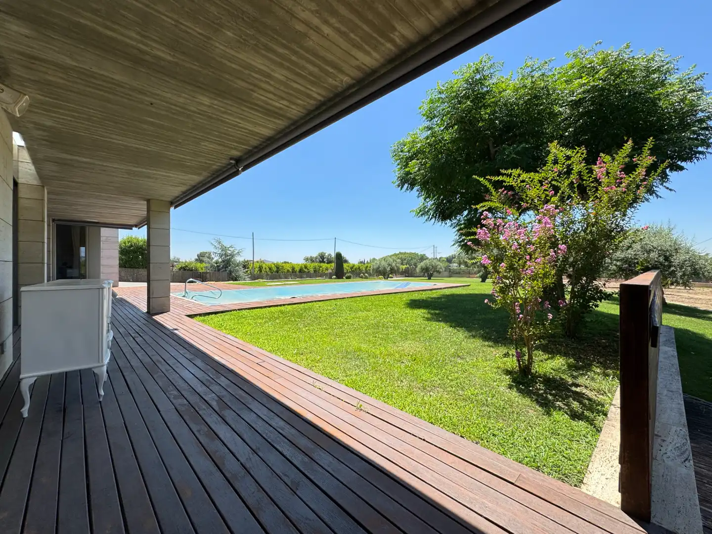 Terrassa de Casa o xalet en venda en Lleida amb Aire condicionat, Calefacció i Jardí privat