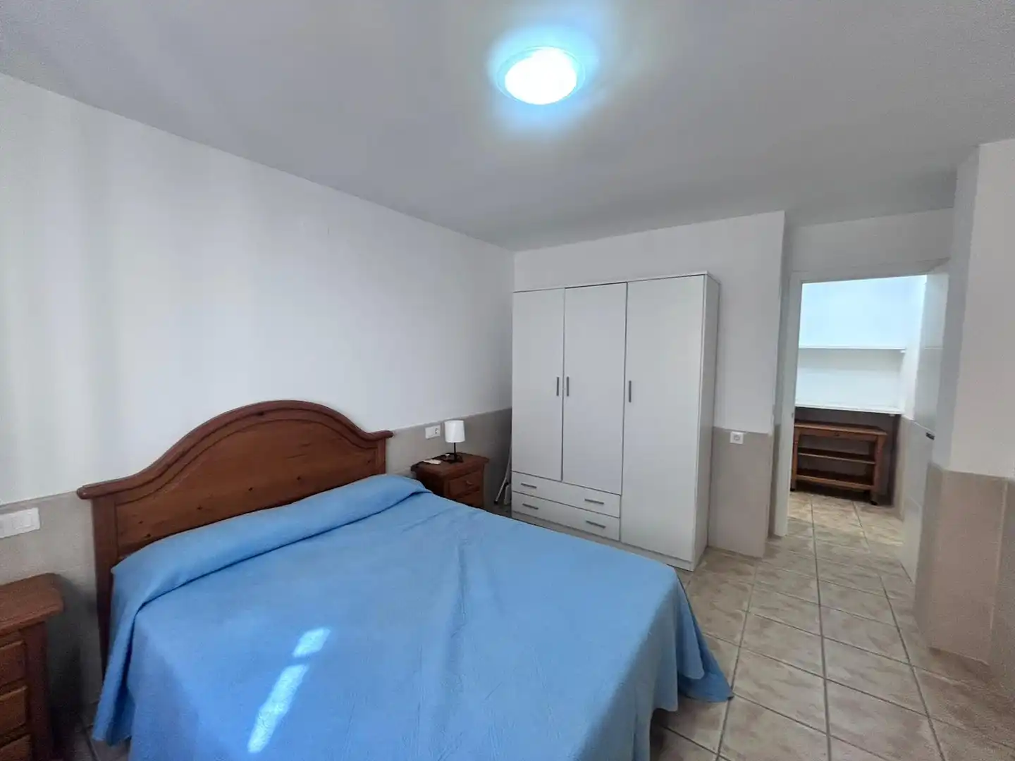 Dormitori de Casa adosada en venda en Peñíscola / Peníscola amb Aire condicionat, Terrassa i Moblat