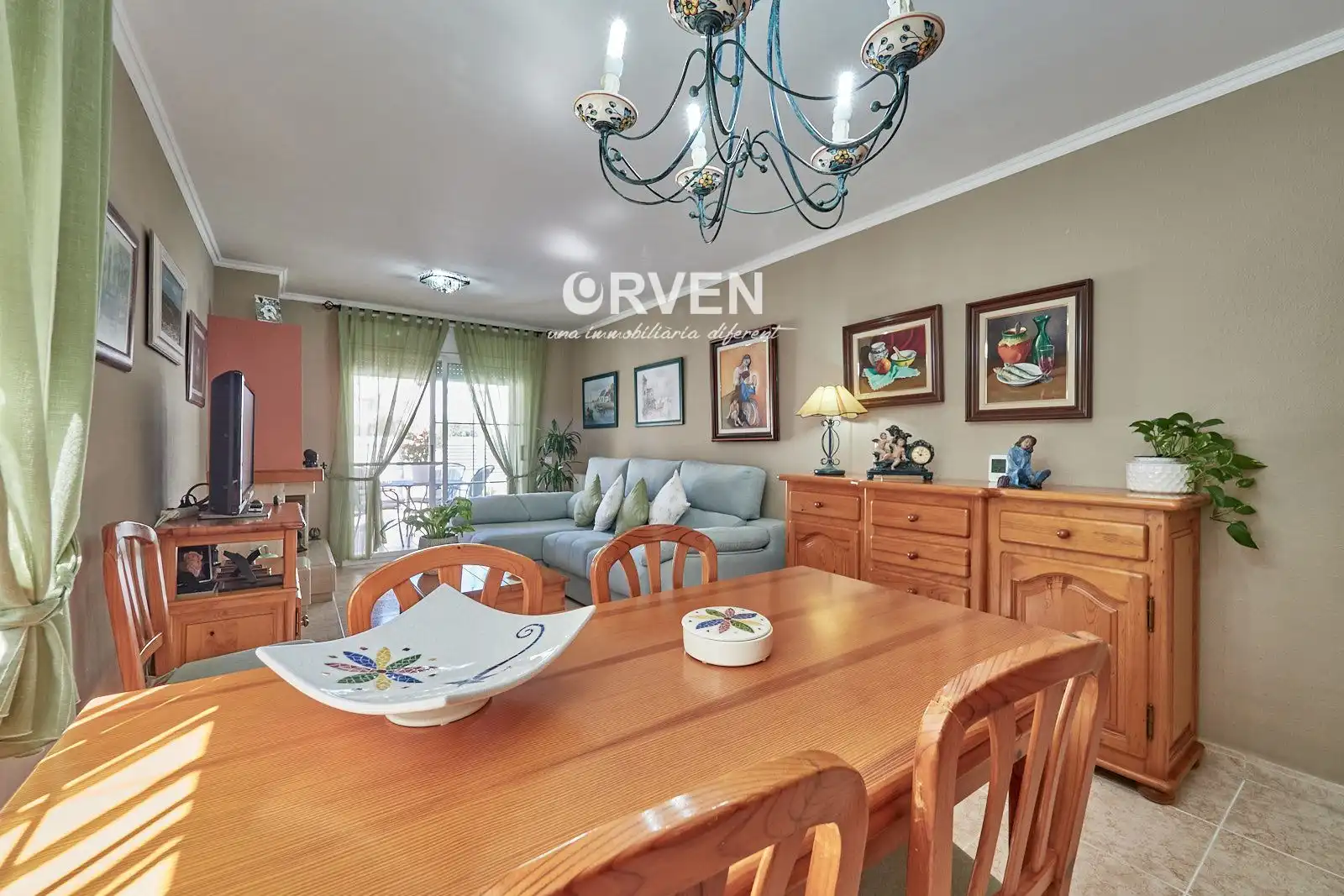 Sala d'estar de Casa o xalet en venda en Creixell amb Aire condicionat, Calefacció i Terrassa