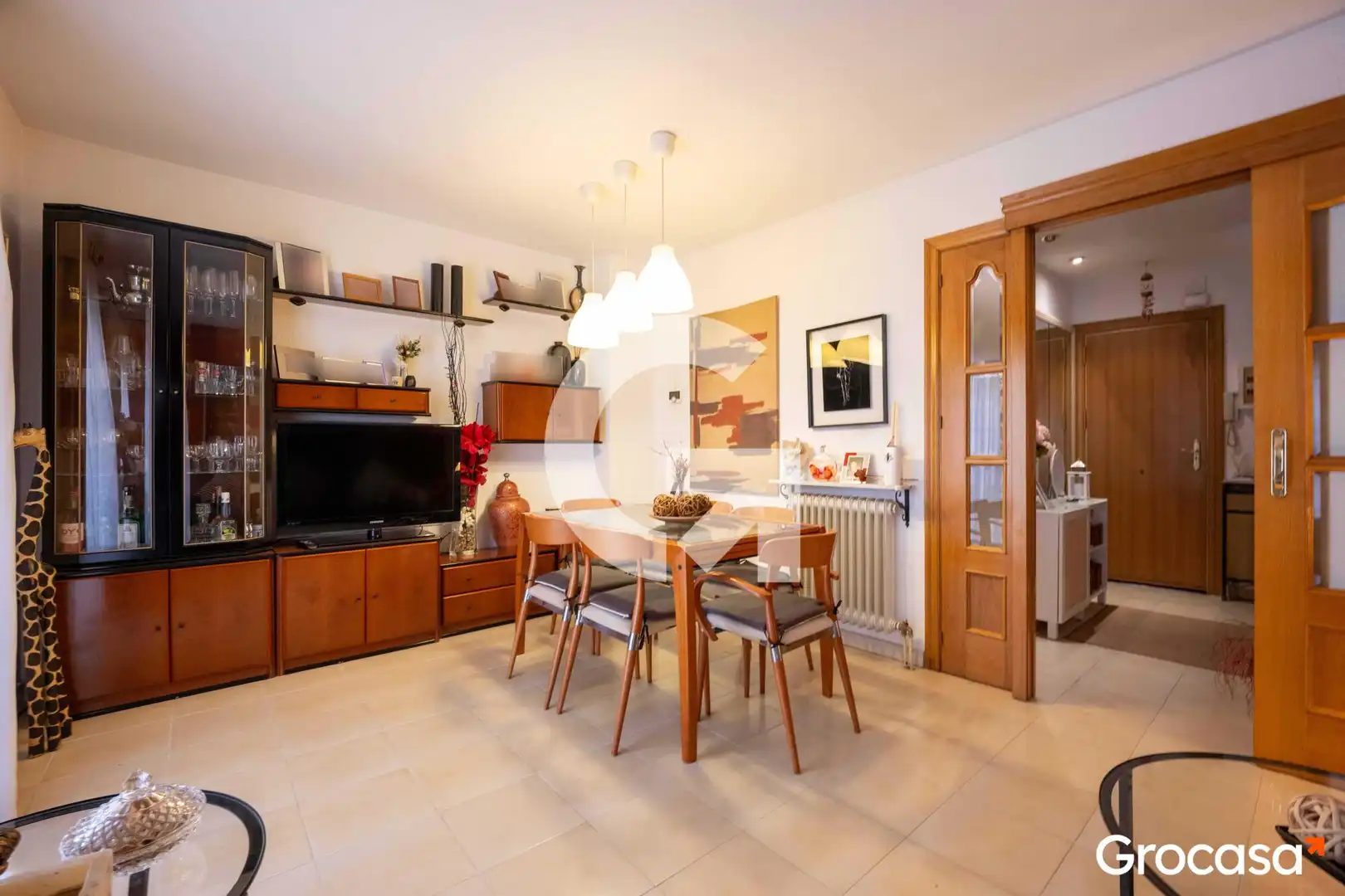Comedor de Dúplex en venta en Granollers con Calefacción, Terraza y Amueblado