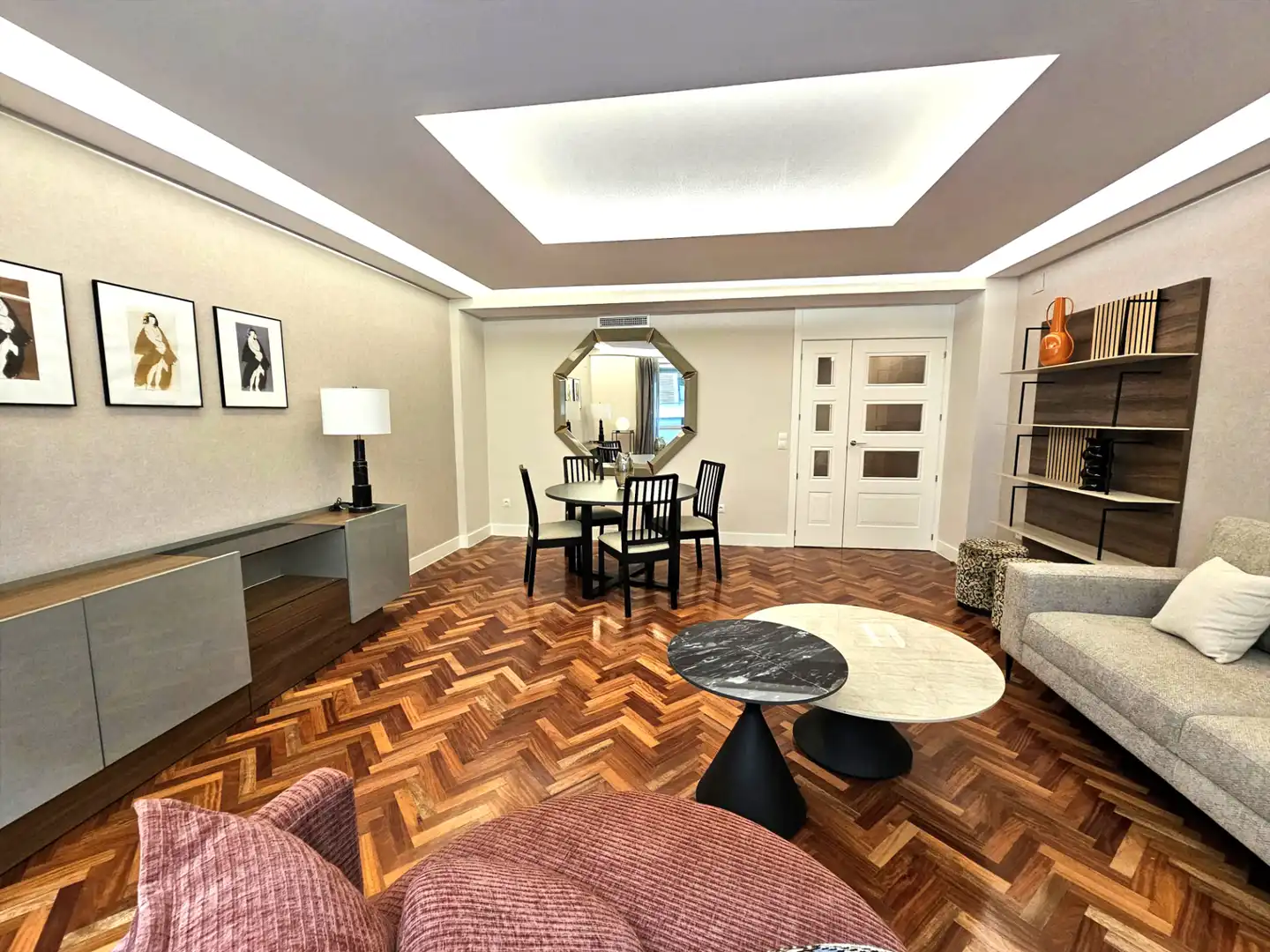 Sala de estar de Piso en venta en Madrid con Aire acondicionado, Calefacción y Parquet